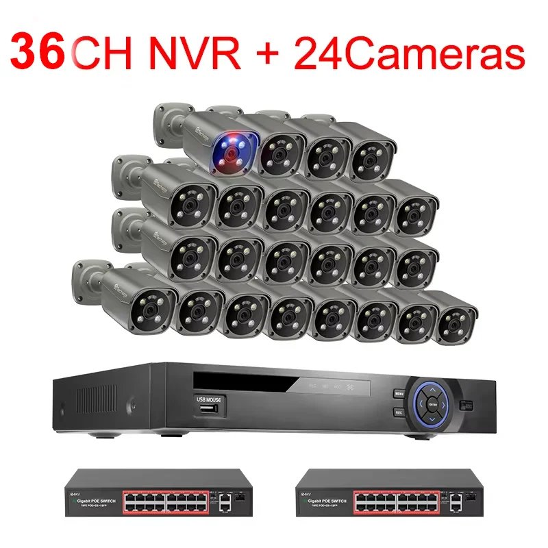36CH NVR 24 Cameras