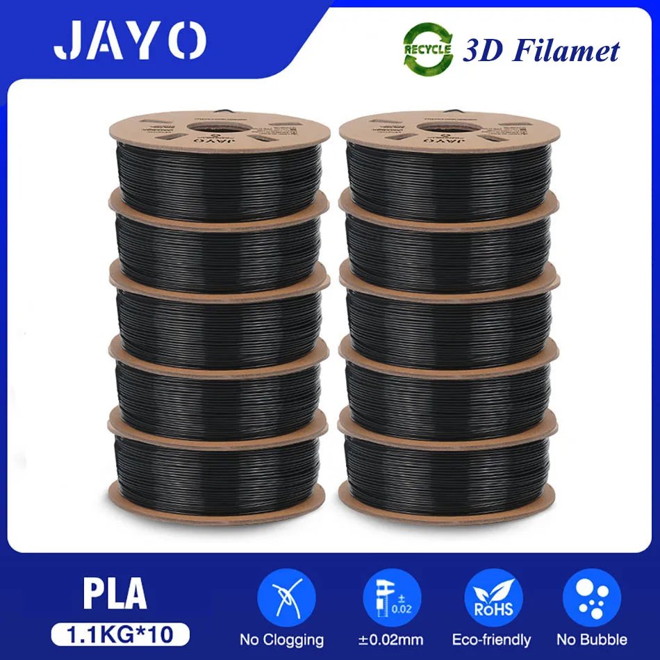 PLA Black 10 rolls