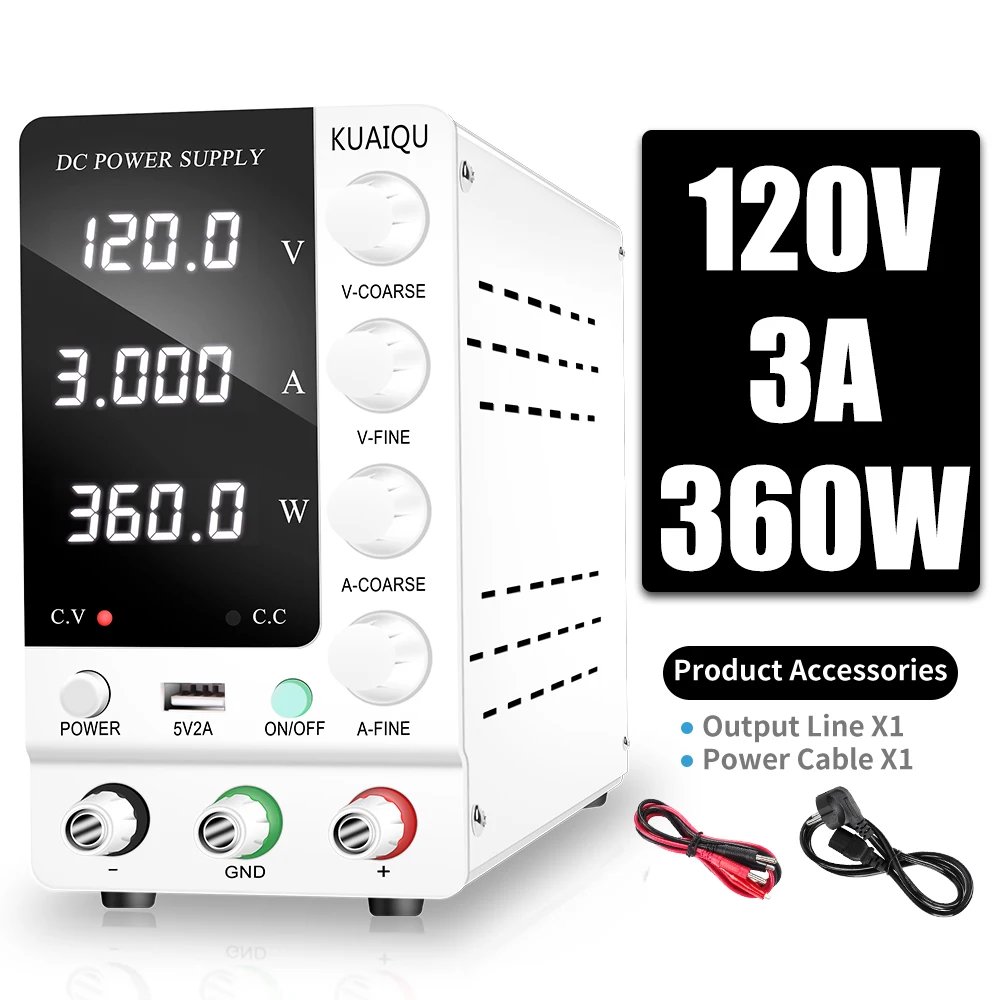 White 120V3A