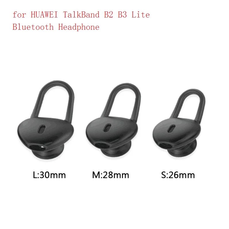 3PCS Anti-slip Silicone Case Earpads Replacement Earbuds Ear Pads for HUAWEI TalkBand B2 B3 B5 Lite Bluetooth Headphones
