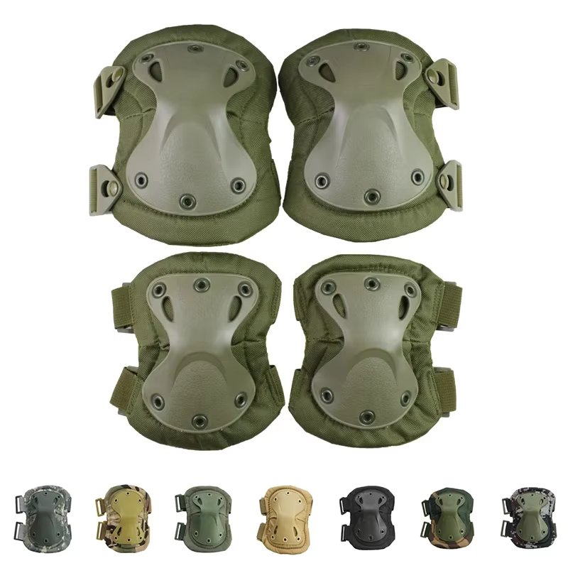 Tactical Knee Pad Support Elbow Protector CS Military Army Airsoft Outdoor Sport Hunting Kneepad Safe Gear Protective Knees Pads