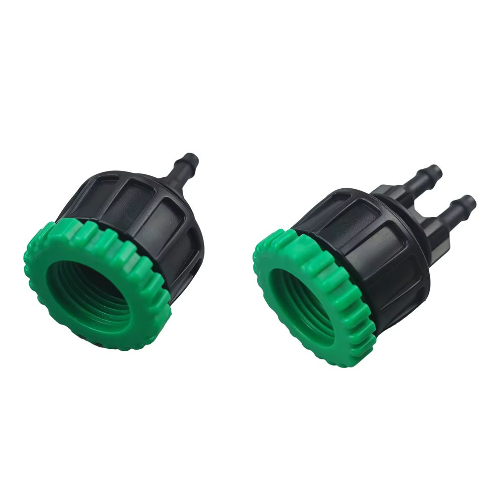Female 1/2 3/4 To 1/4"  Garden Tap Y Water Splitter Irrigation 4/7 Hose Splitter Watering