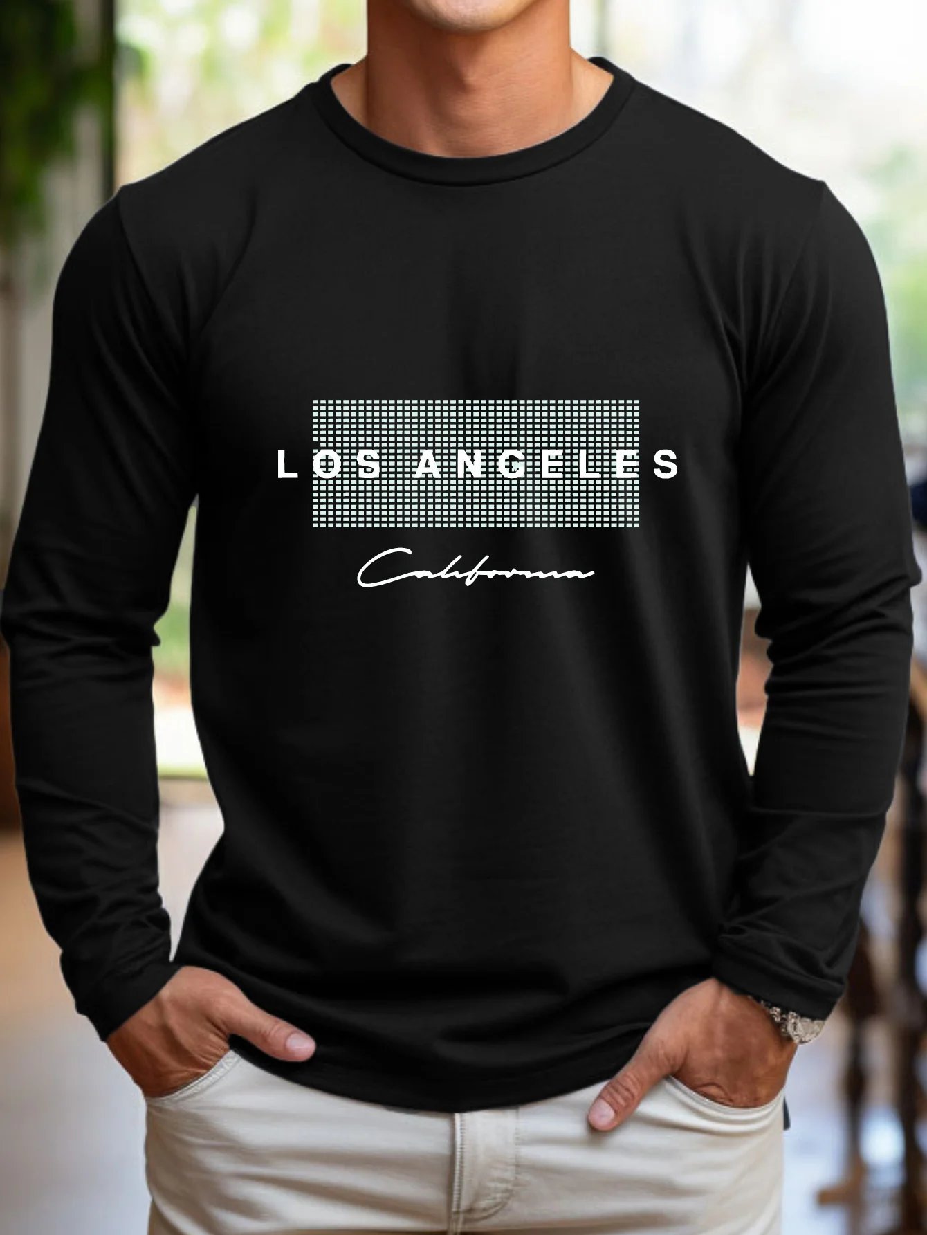 long sleeve black