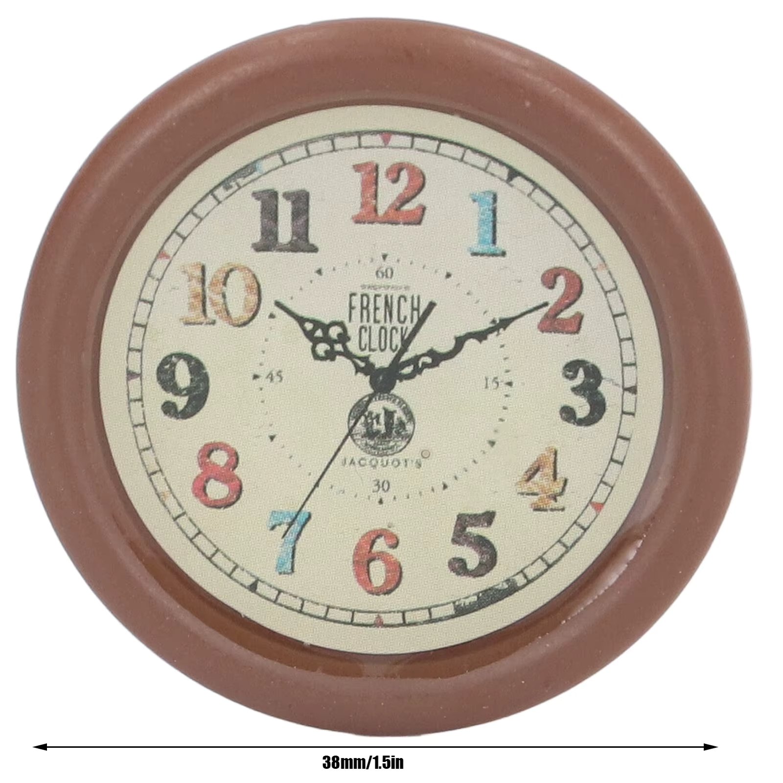 1:12 Vintage Dollhouse Wall Clock Radio TV Sewing Machine Vintage Camera Mirror Photo Frame Wooden Miniature Doll House Decor