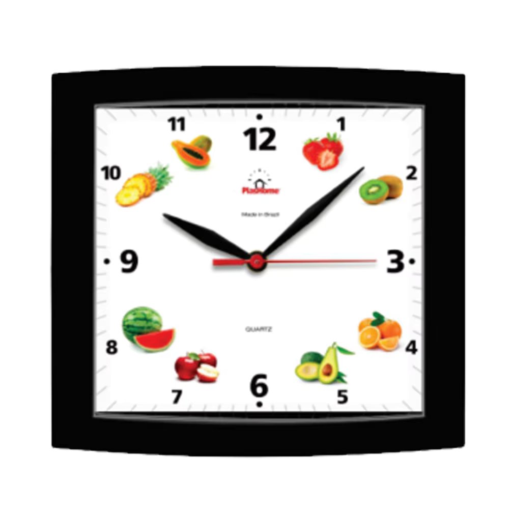 Decorative Wall Clock Alpha Fruits