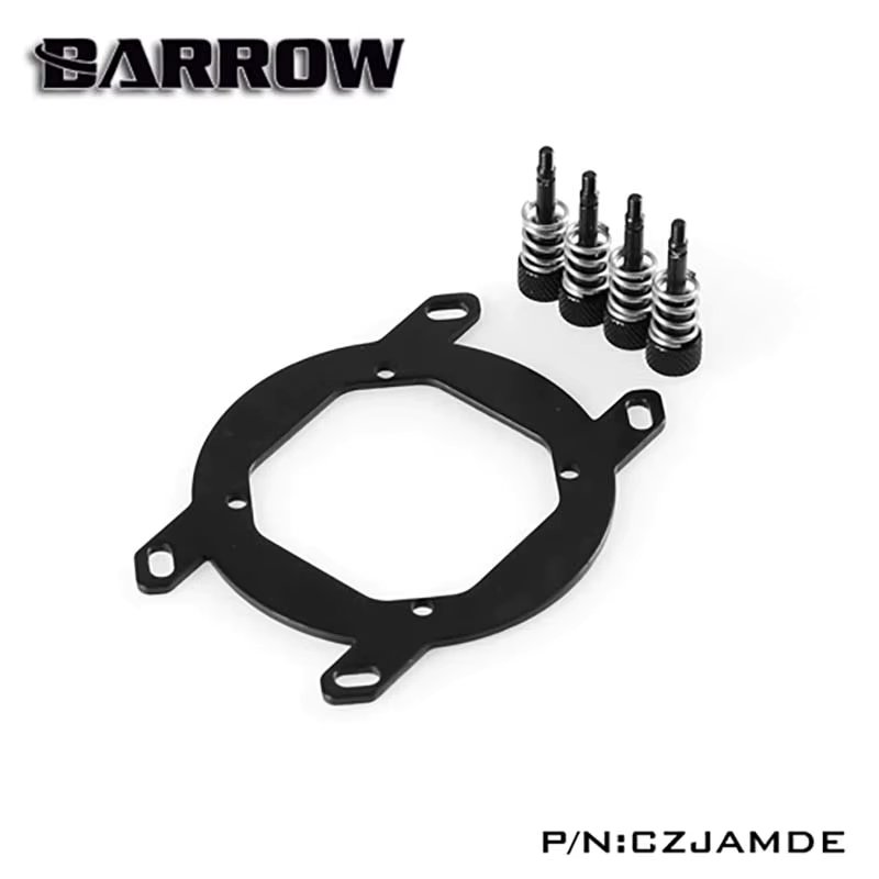 Barrow PC water cooling CPU holder bracket stand For AMD RYZEN AM4 platform water block black sliver CZJAMDE