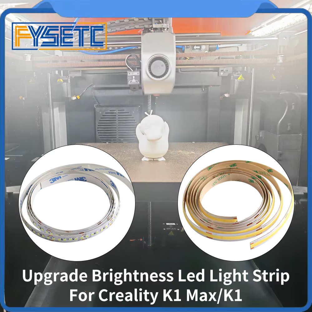 For Creality K1 K1max Upgraded LED Light Strip 24V Lighting Lamp Super Bright Light Bar for K1 K1max 3D Printers