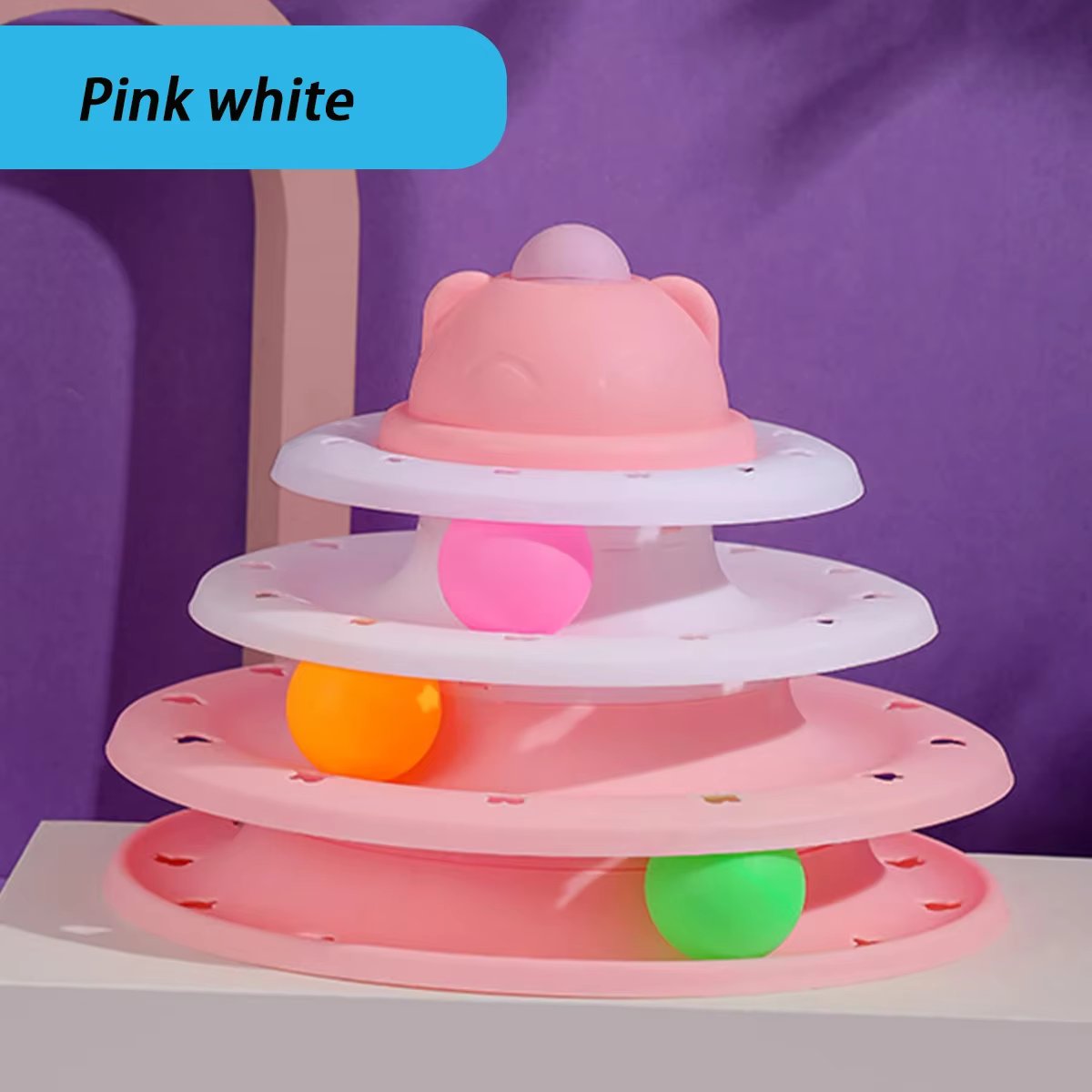 Pink white