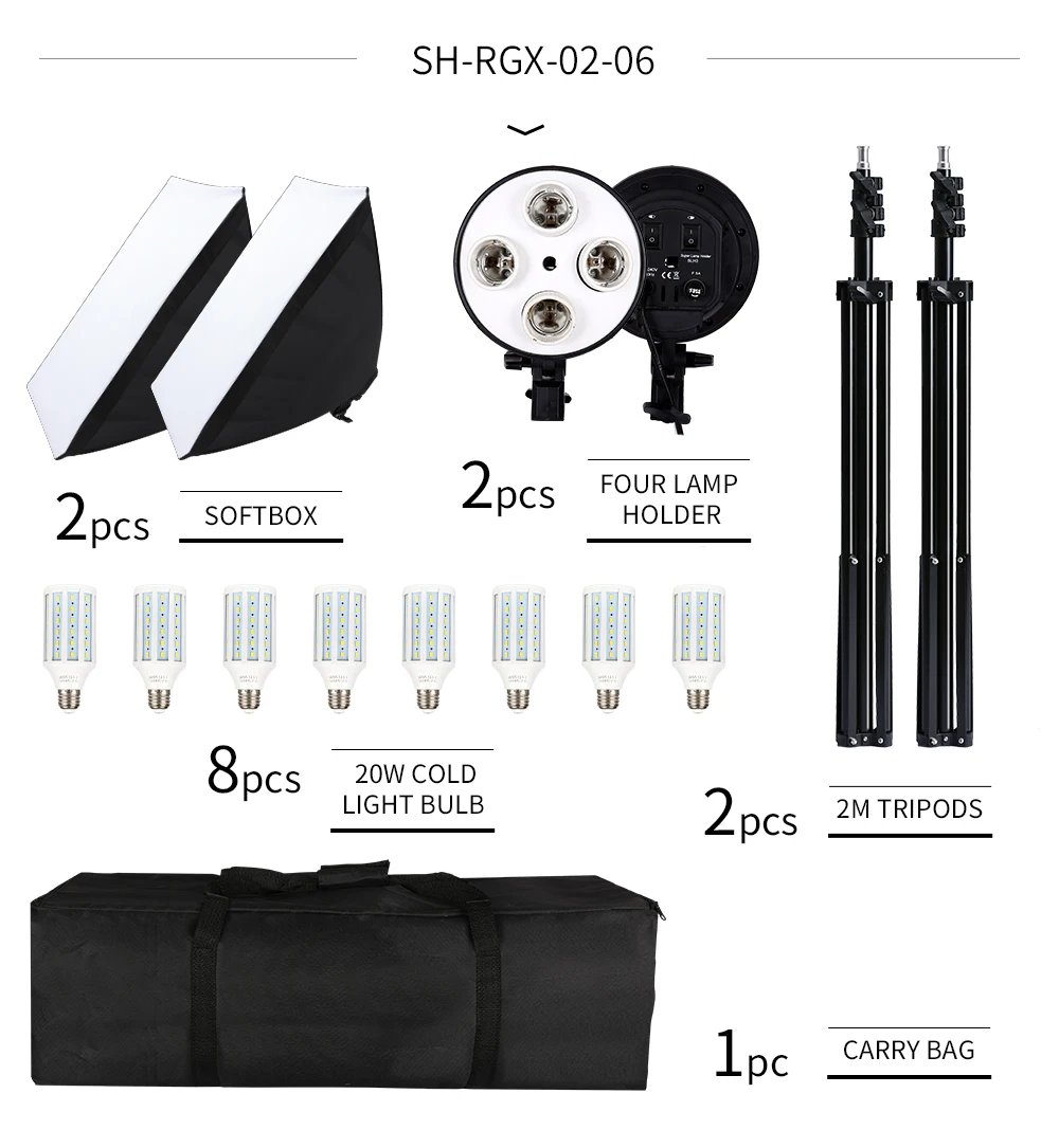 8pc 20W bulb Kit