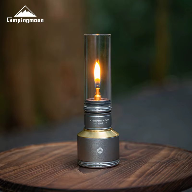 CAMPINGMOON Atmosphere Candle Light Set Equipped with Inflatable Aluminum Can Outdoor Camping and Barbecue Atmosphere Light