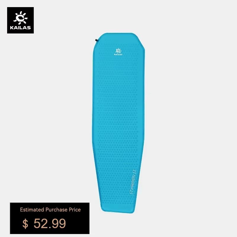 KAILAS Outdoor Hiking Sleeping Mat 2023 New Lightweight Camping Waterproof Air Mat Inflatable Casual Hiking Mattress KC2302205