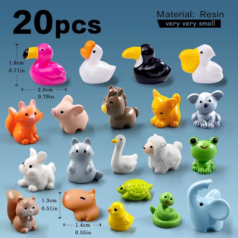 20pcs Small Animal