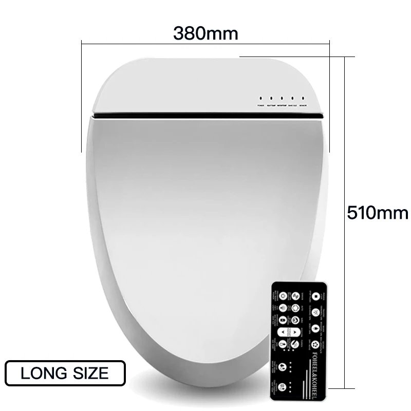 Spanish Russian Seat Electric Intelligent Bidet Cover Heat Sits Led Light Integrated Children Baby Smart Toilet Seat