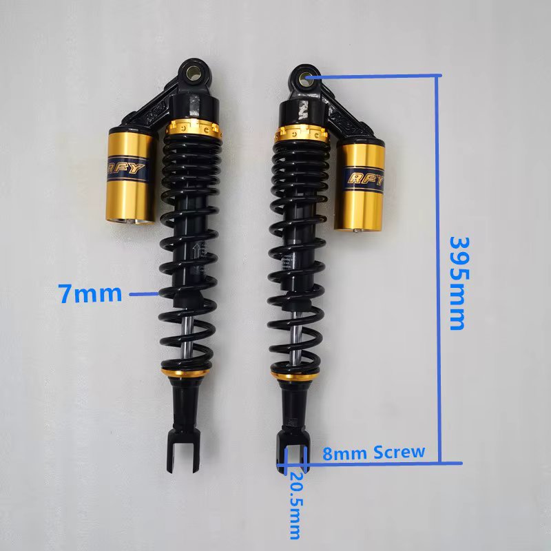 7mm spring 350mm 375mm 400mm motorcycle NITROGEN SHOCK ABSORBER for Honda FORZA300 FORZA 300 250 NSS250 ADV 150 SH300 Yamaha