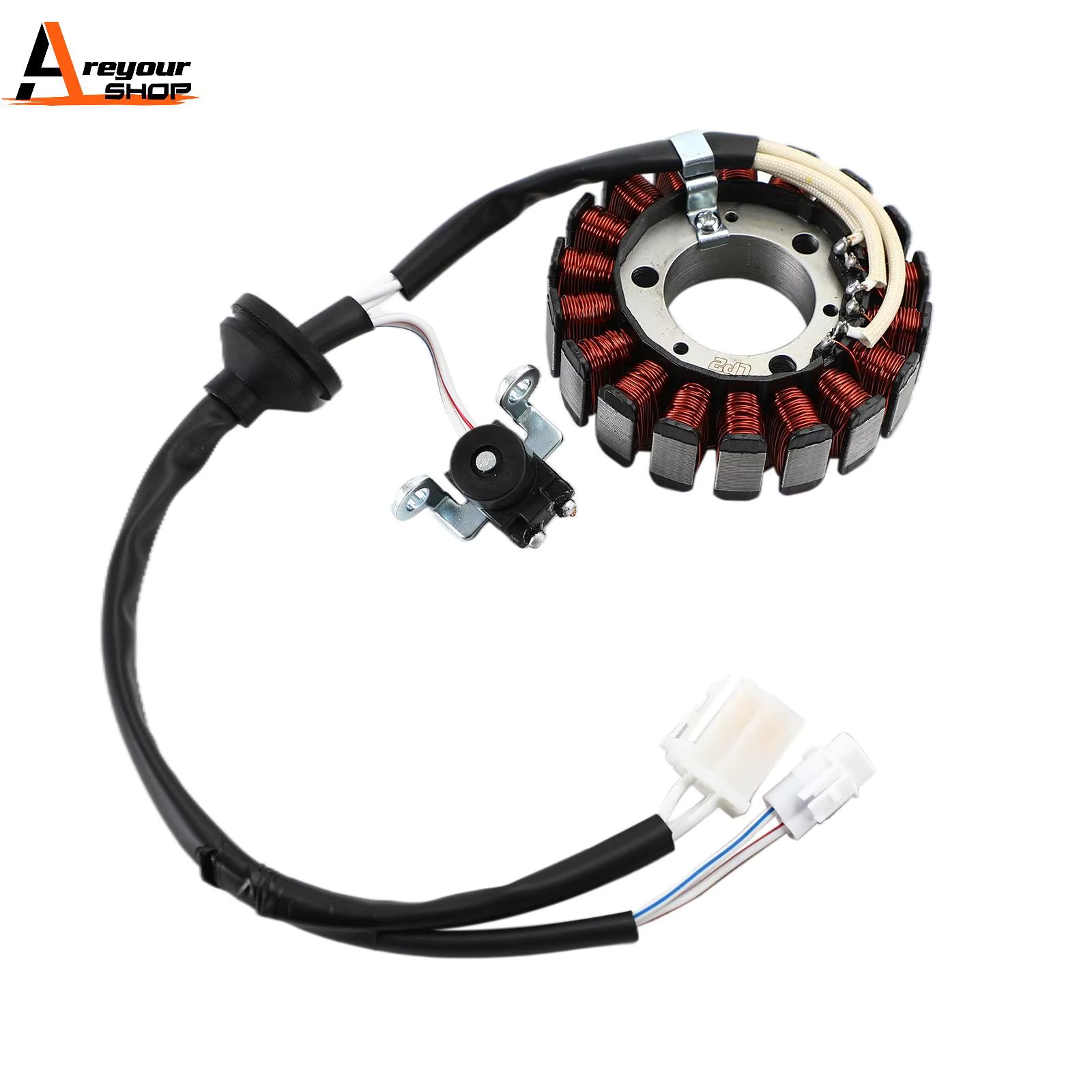 Areyourshop Stator Alternator Magneto For Yamaha ZUMA 125 2016-2020 2JS-H1410-10 2JS-H1410-30 Motorcycle Parts