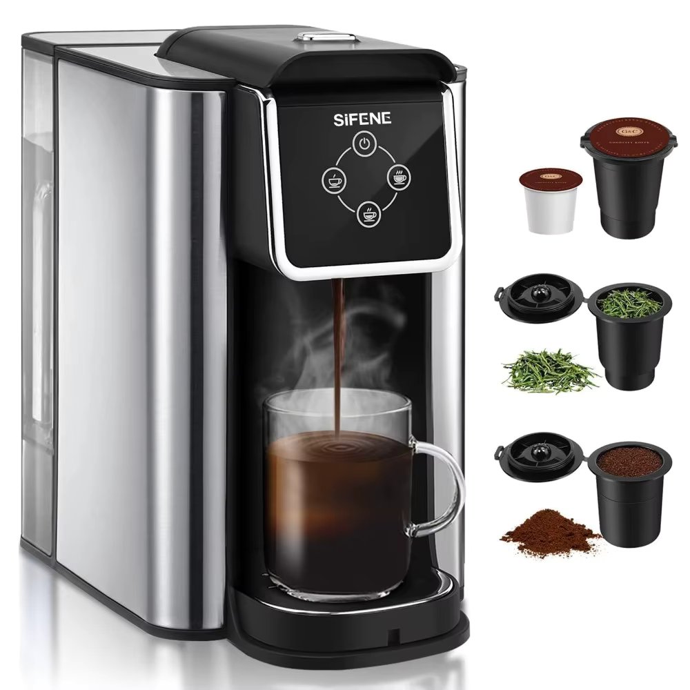 2023 New Single Serve Coffee Maker, 3 in 1 Coffee Machine