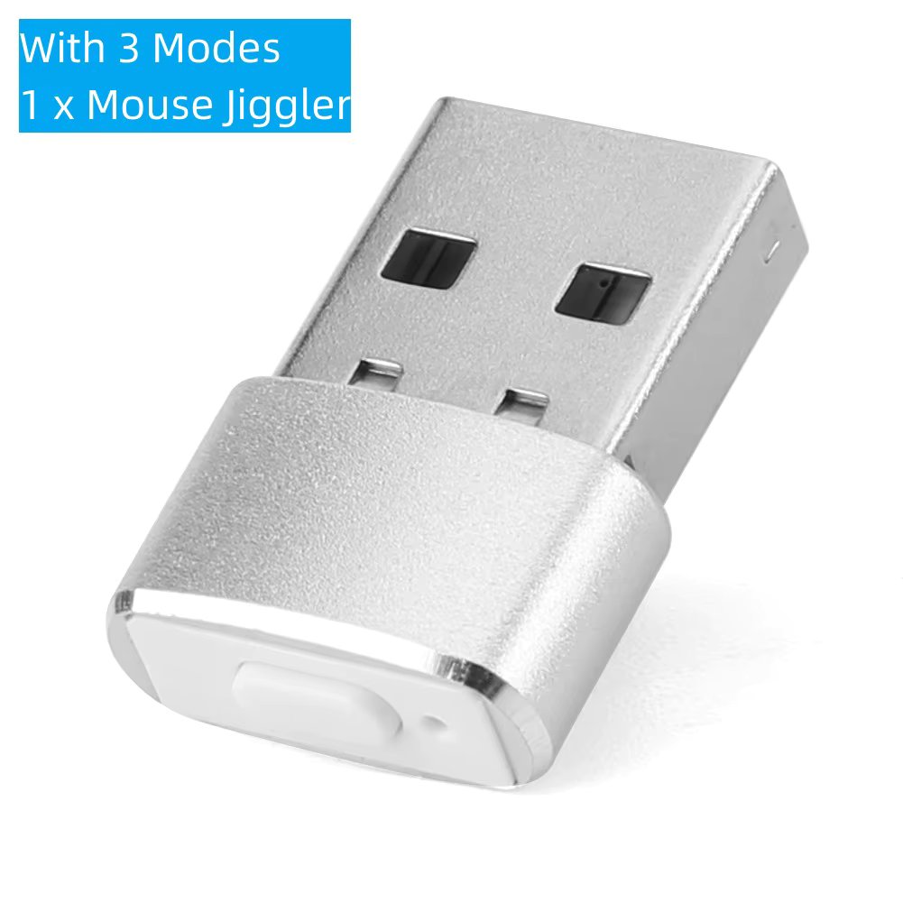 Silver Single Button