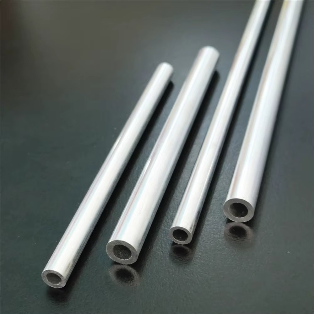 Length 100/200mm 4*6mm 5*8mm Aluminum Pipe Metal Hollow Circular Tube For Transmission Shaft Aircraft DIY Model DropShipping