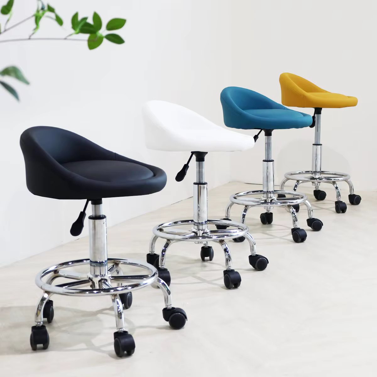 Scar Monble circular rotating stool chair Medical Examination Laboratory Laboratory Counter-aid procedure nail