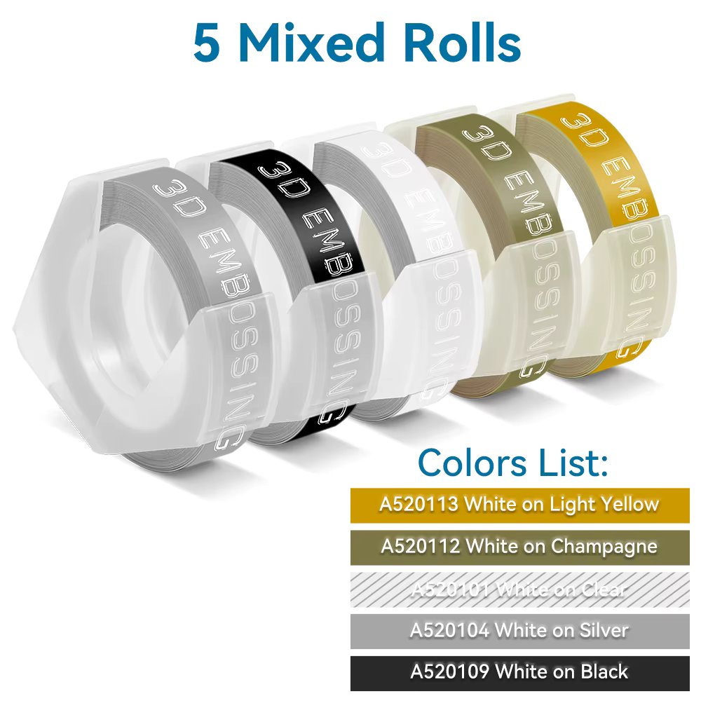 5pcs Mixed Colors4