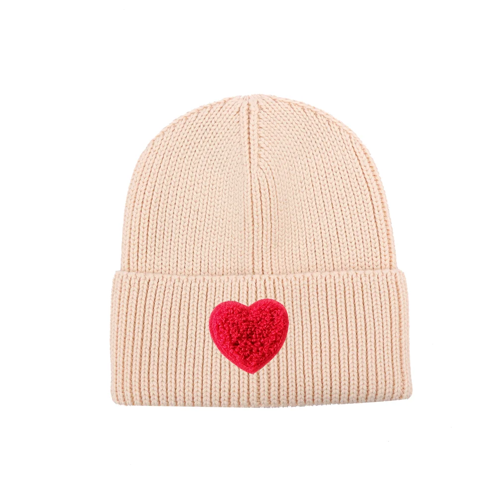 Cream red heart
