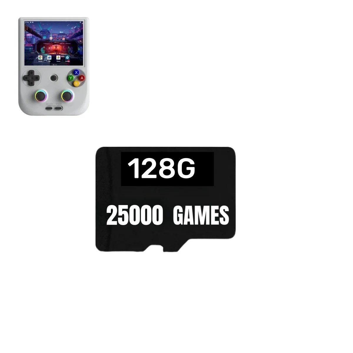 128G 25000 GAMES