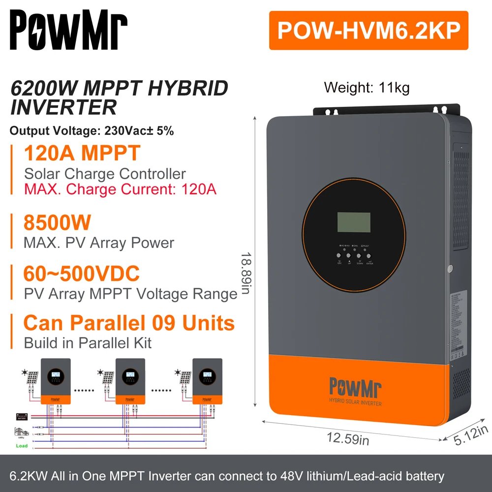6.2KW 48V-Parallel