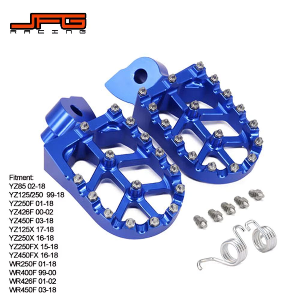 CNC Gear Shift Lever Foot Pegs Rest Footrests Pedal Footpegs For Yamaha YZ125 YZ250 2005-2021 YZ125X YZ250X YZ 125 250 125X 250X