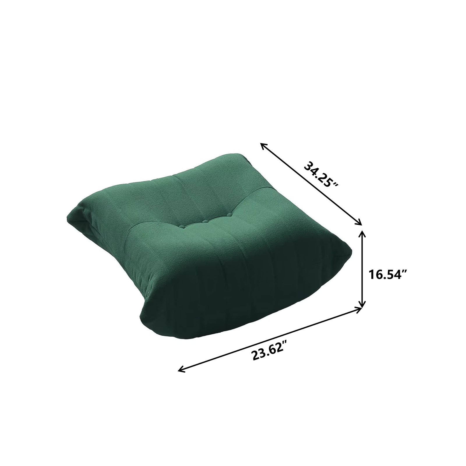 Green ottoman