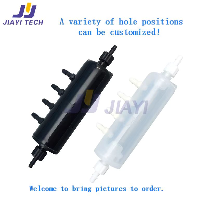2Pcs Printer Spare Parts Ink Circulation Splitter Filter Ink Circulation Buffer Bottle for XP600/4720 Printheads;Good Price!!!