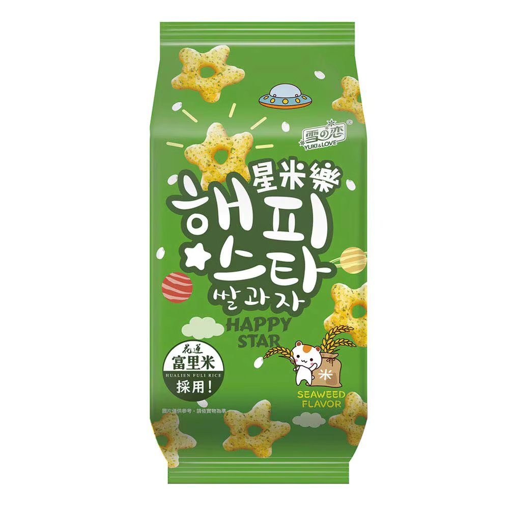 Starfish seafoat flavor Snack, Love Happy Star, 70g
