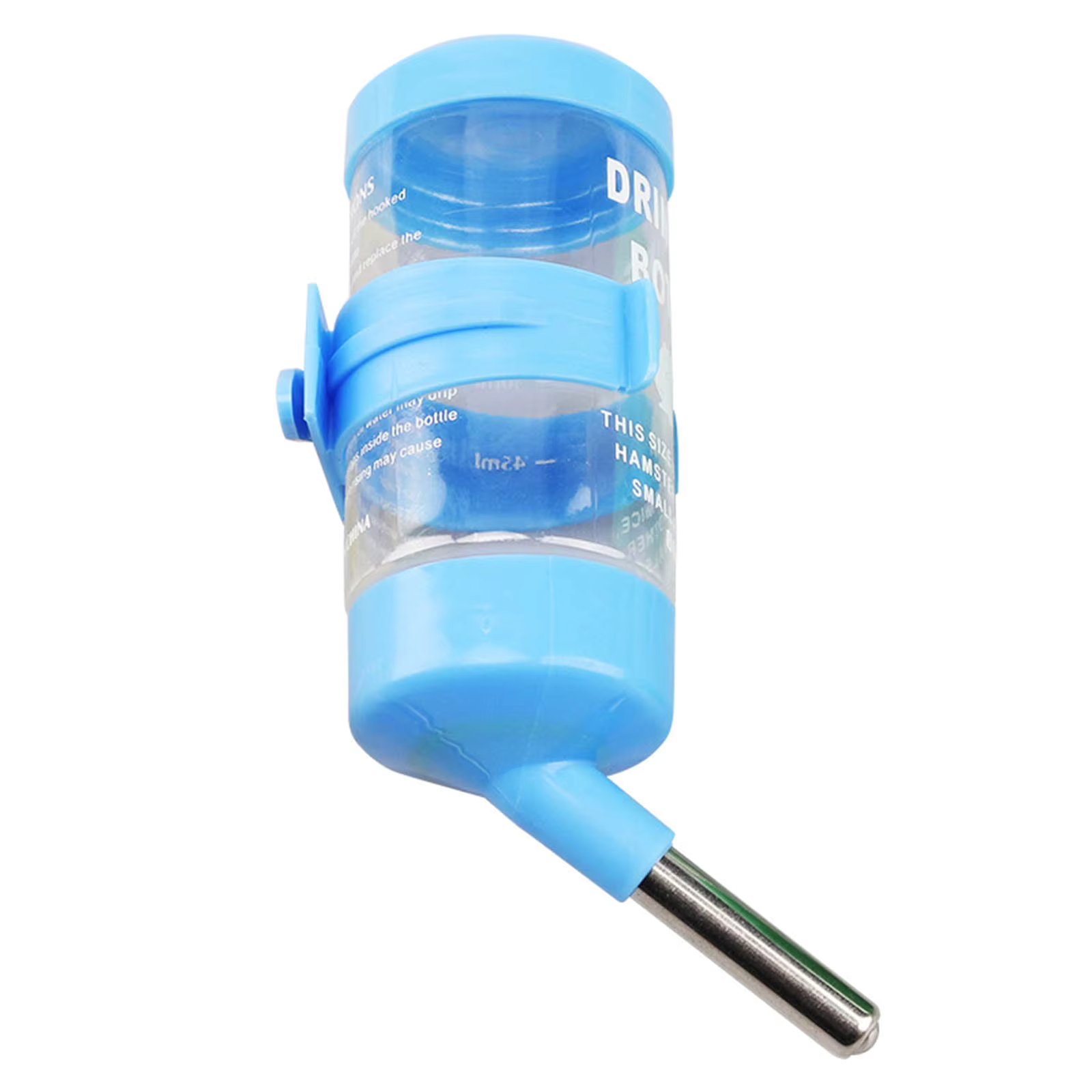 Hamster Drinker Water Bottle No Drip Small Animal Water Dispenser Pet Drinker Stand for Guinea Pigs/Hamsters/Bunnies/Ferrets