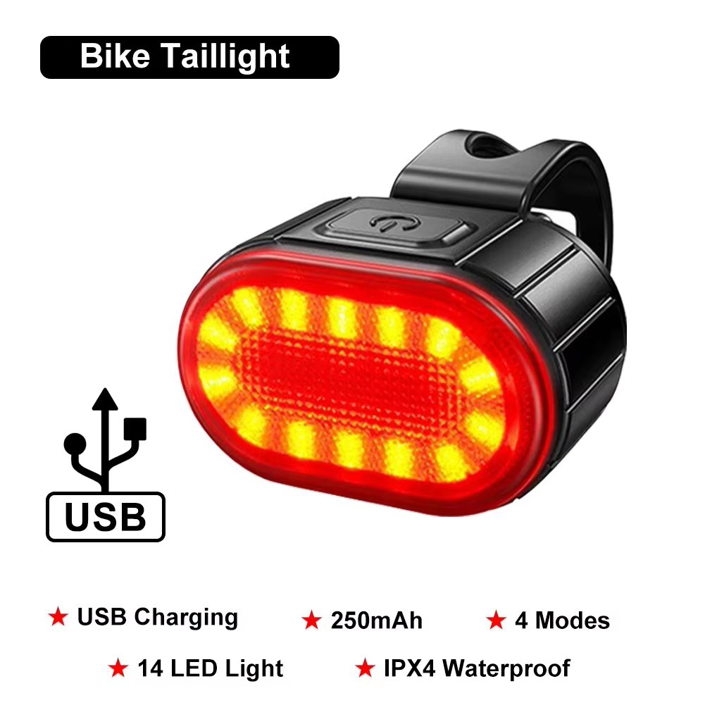 Oval taillight