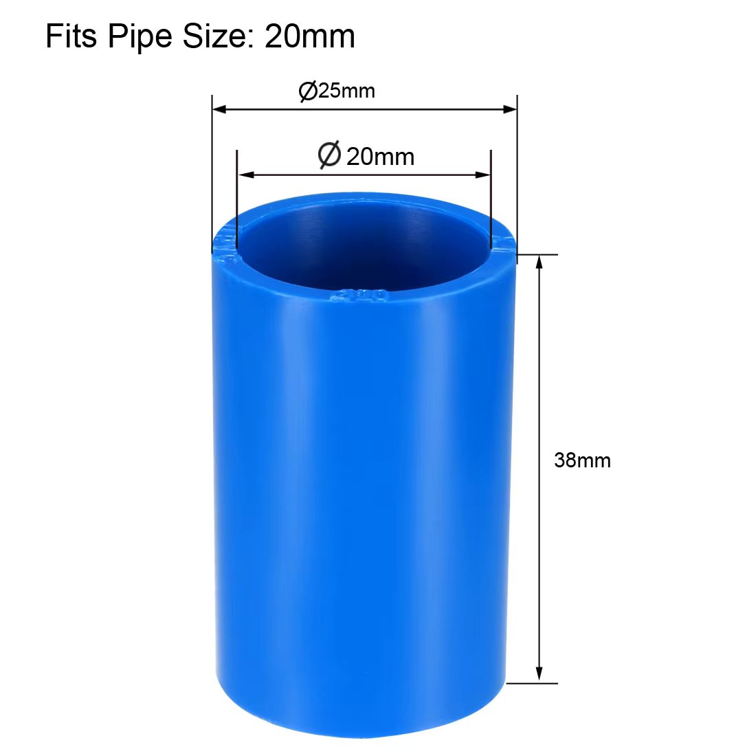 Blue 20mm 10Pcs