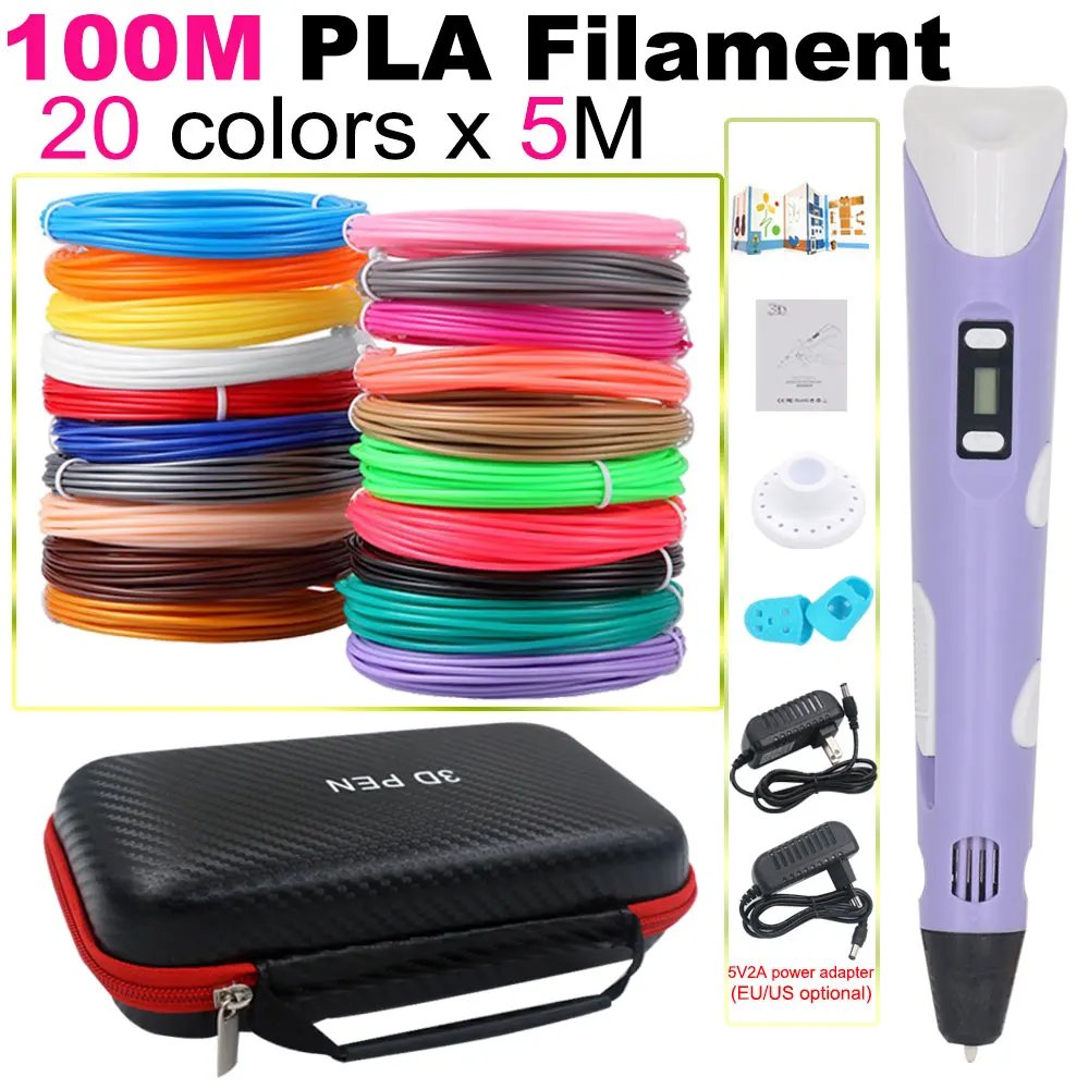 Purple with 100M PLA
