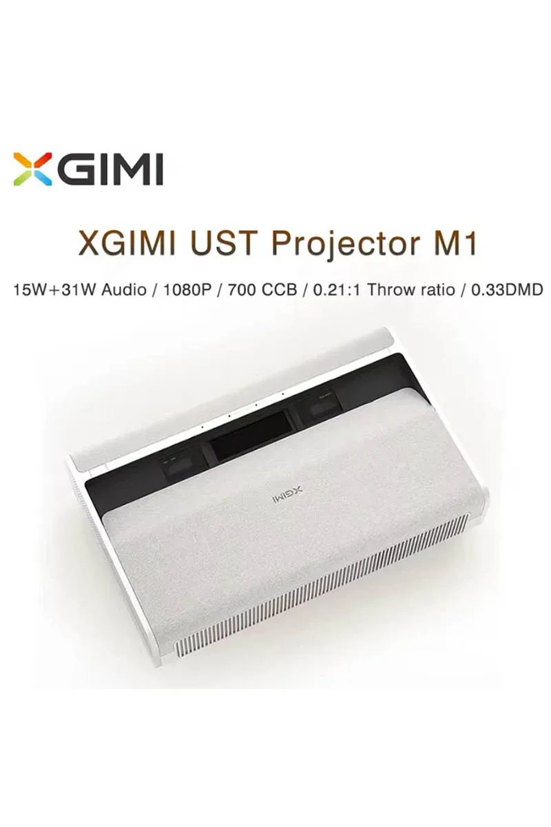 2024 NEW XGIMI M1 Ultra Short Throw Projector 1080P Full HD 0.33 DMD UST Cinema Smart HDR Video Beamer For Home Theater Cinema