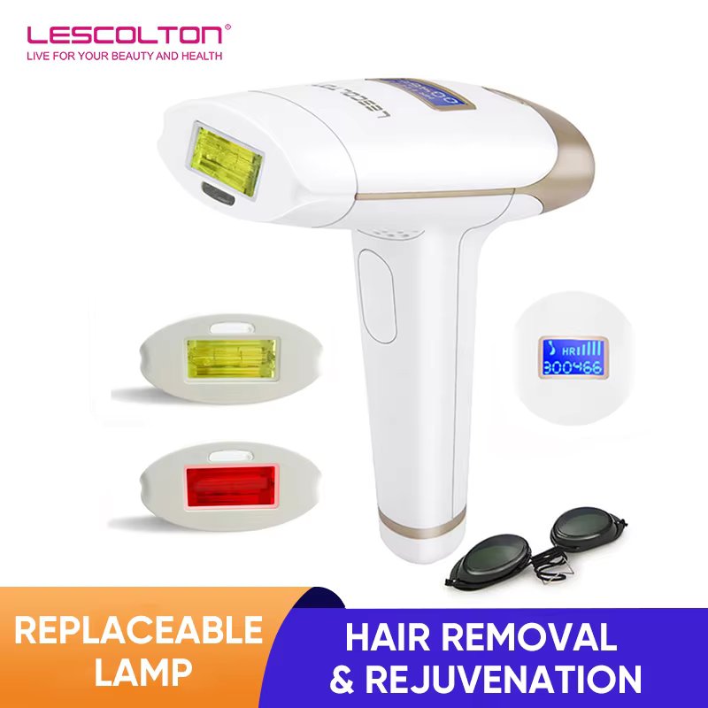 Lescolton 2in1 IPL Epilator Hair Removal LCD Display Machine T009i Laser Permanent Bikini Trimmer Electric Depilador a laser