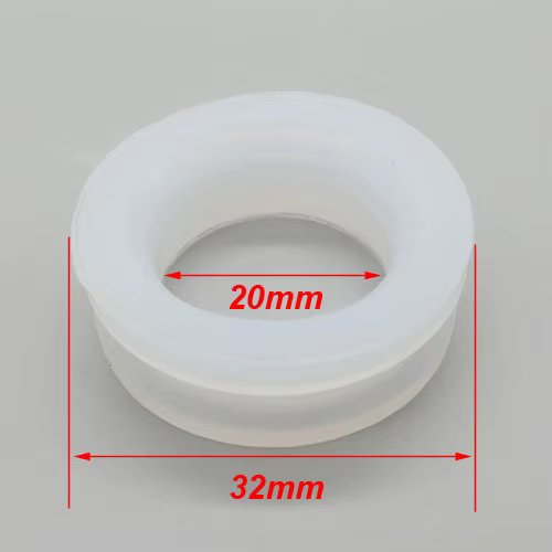 LUJX-R 20/25/32/47/58/70mm Sealing Ring Silicone Coil Waterproof O Ring Seal for Solar Water Heaters Vacuum Tube Solar Seal Ring