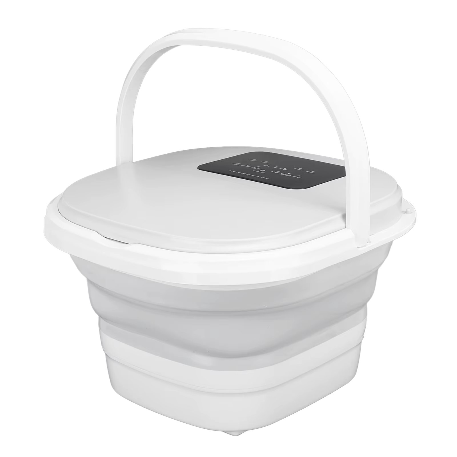 Foot Soak Tub Smart Foldable 420W 8L Large Capacity Heating Foot Massager Spa Soaker with 8 Set Rollers