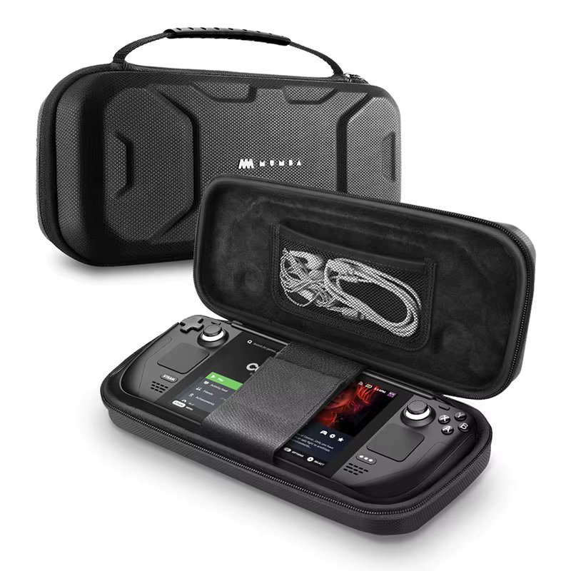 Mumba Carrying Case For Steam Deck OLED (2023) /For Steam Deck (2022) Large Capacity Portable Travel Carrying Handbag Pouch