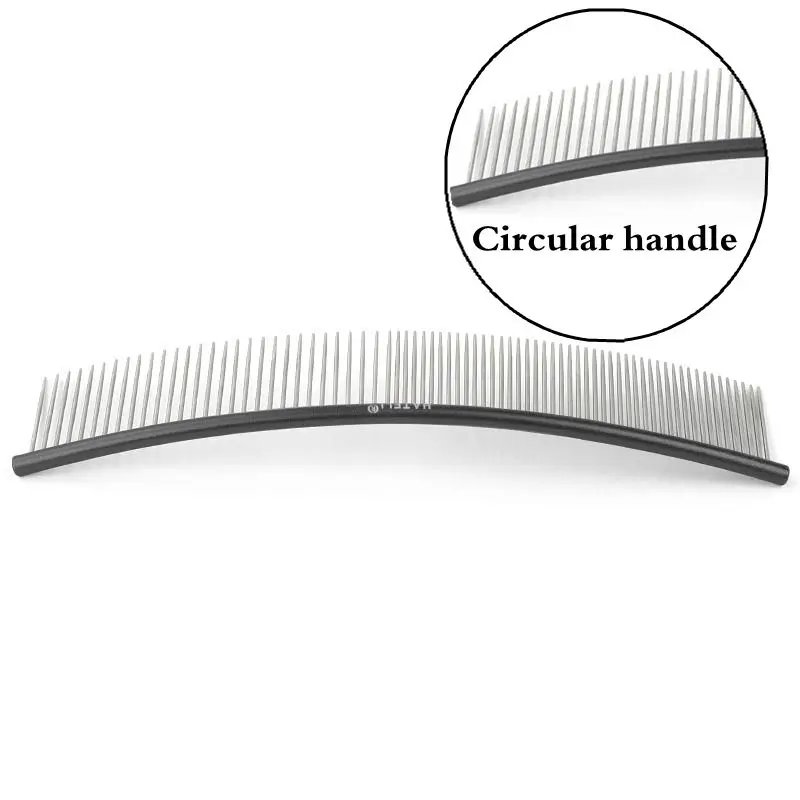 Black round handle