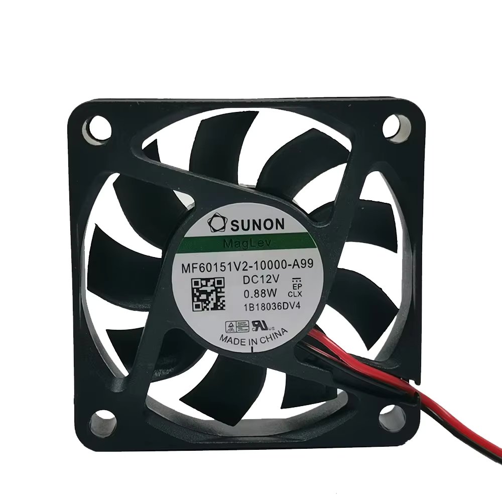 New original mf60151v2-1000u-a99 6015 60*60*15MM 6cm 12V 0.88W 2-wire cooling fan