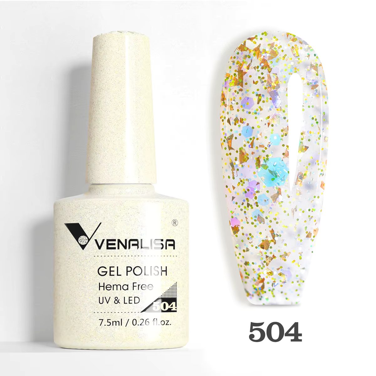 504 glitter gel