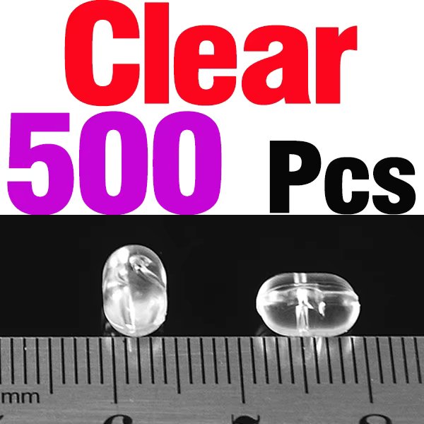 500pcs Clear