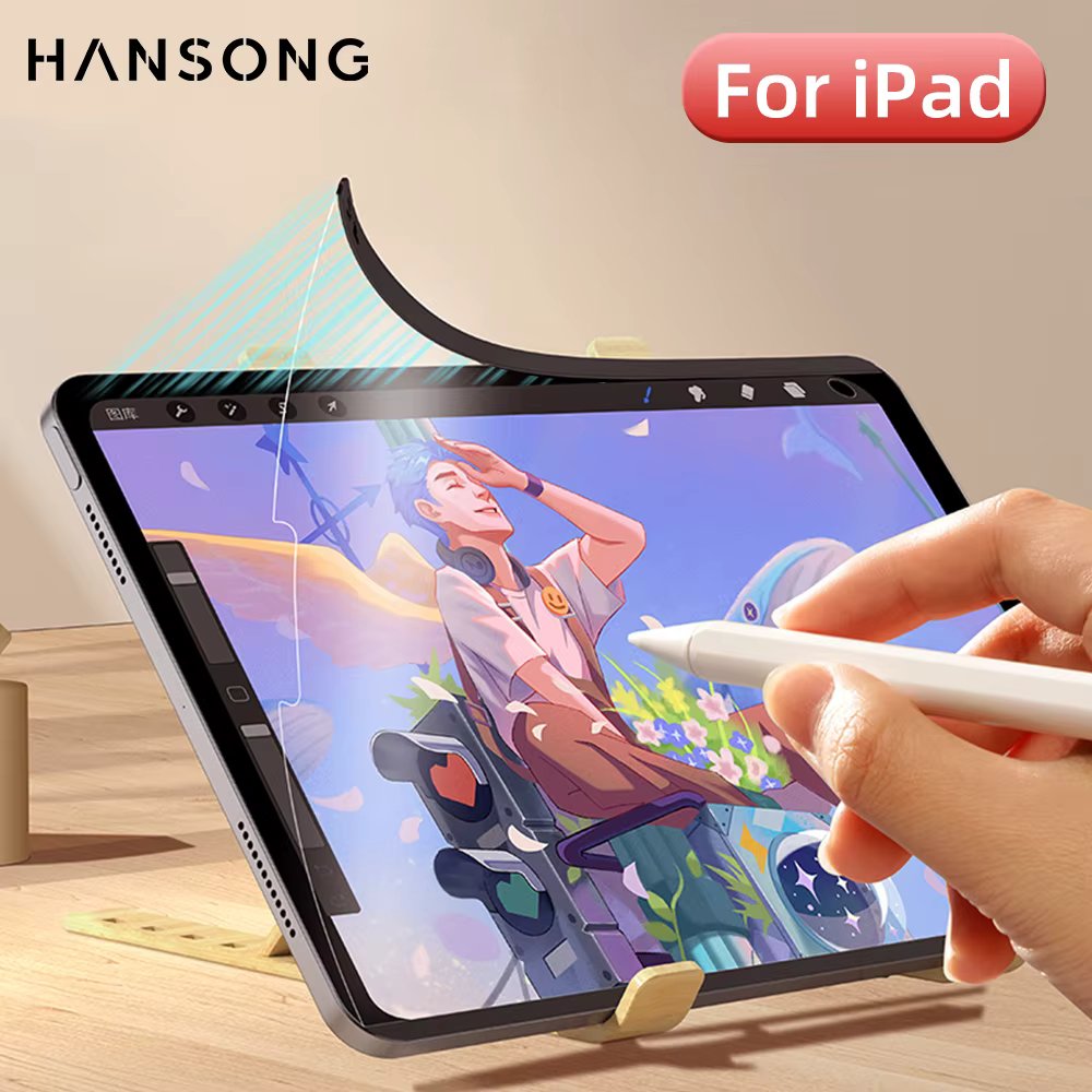 For iPad 10th Magnetic Paper Feel Film For iPad Pro 12.9 11 Air 9.7 10.5 10.9 iPad 10.2 7th 8th 9th mini 4 5 6 Screen Protector