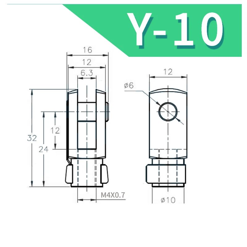 Y-10(M4X0.7)