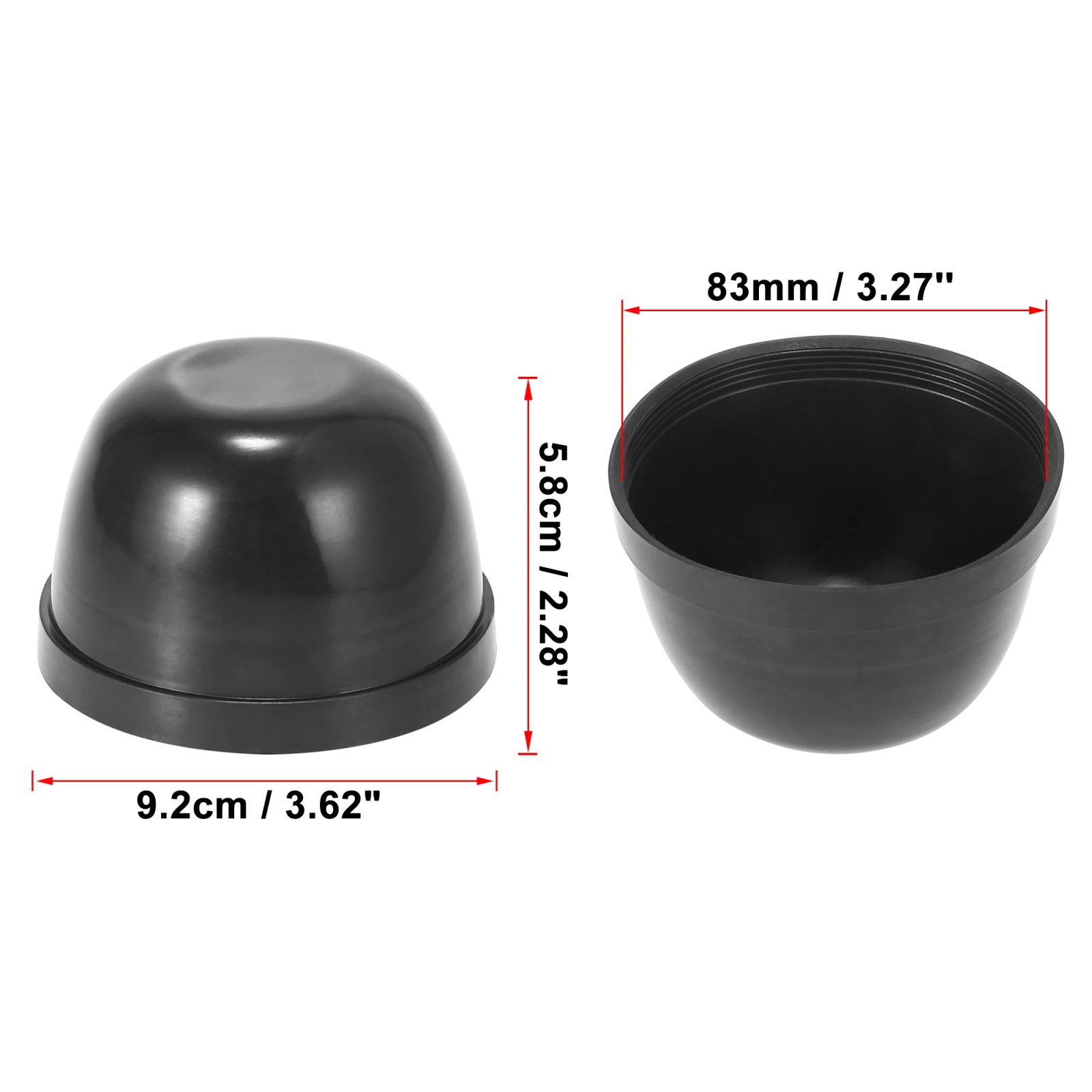 2pcs 83mm