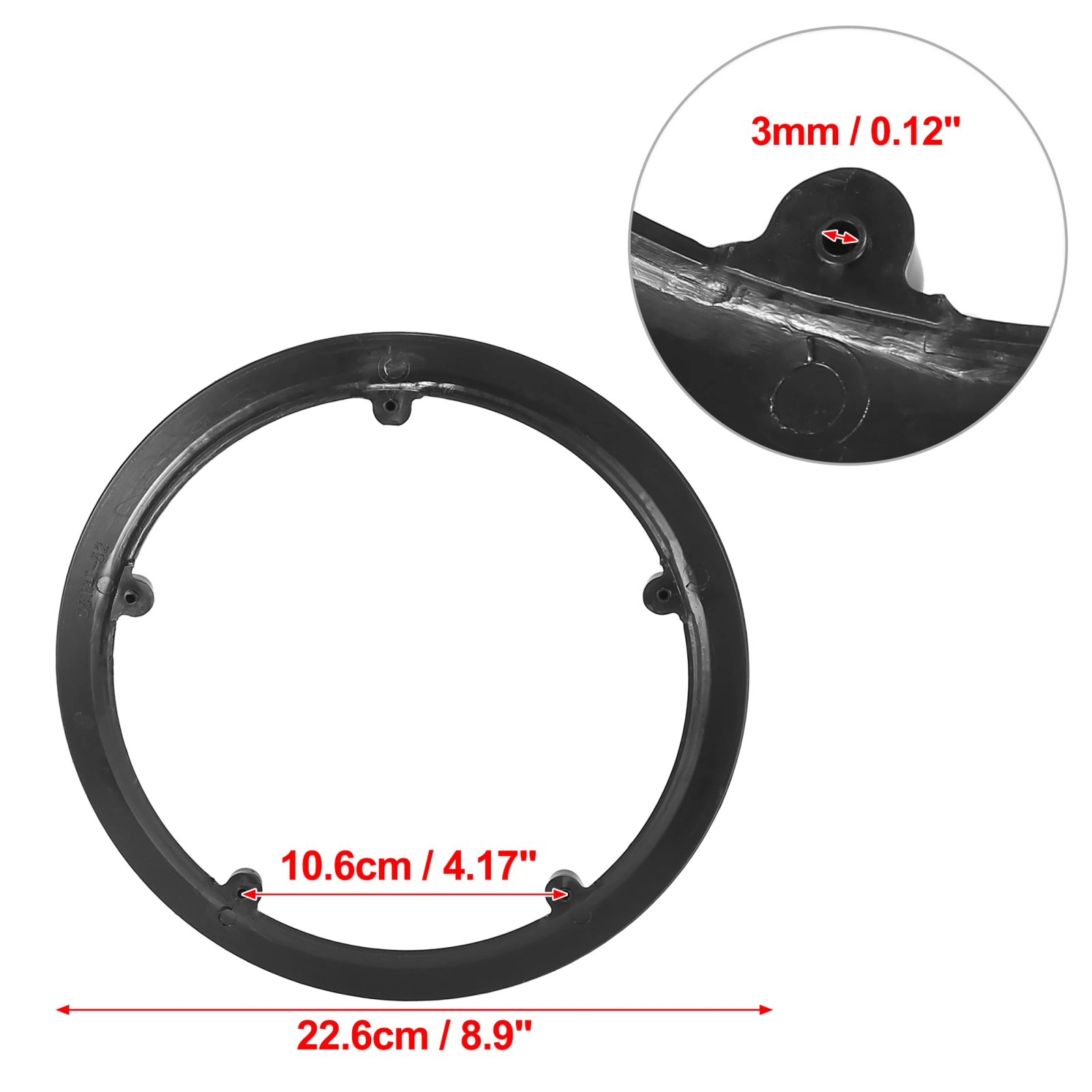 52T 10.5cm 5 holes