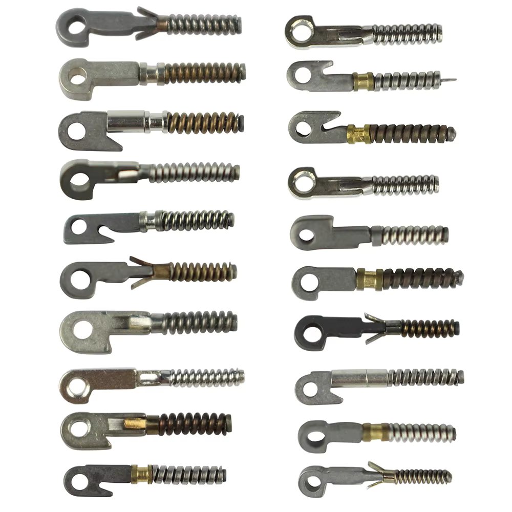 100pcs Eyeglasses Spring Insert Glasses Repairing Flex Temples Optical Frame Broken Replacement Part Many Size Options