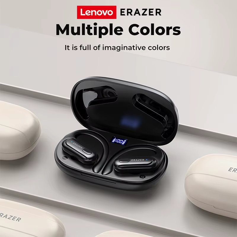 Lenovo ERAZER XT60PRO Sports Wireless Headphones Bluetooth  Earphones Lenovo Earbuds Noise Reduction Headset with Mic Earhook